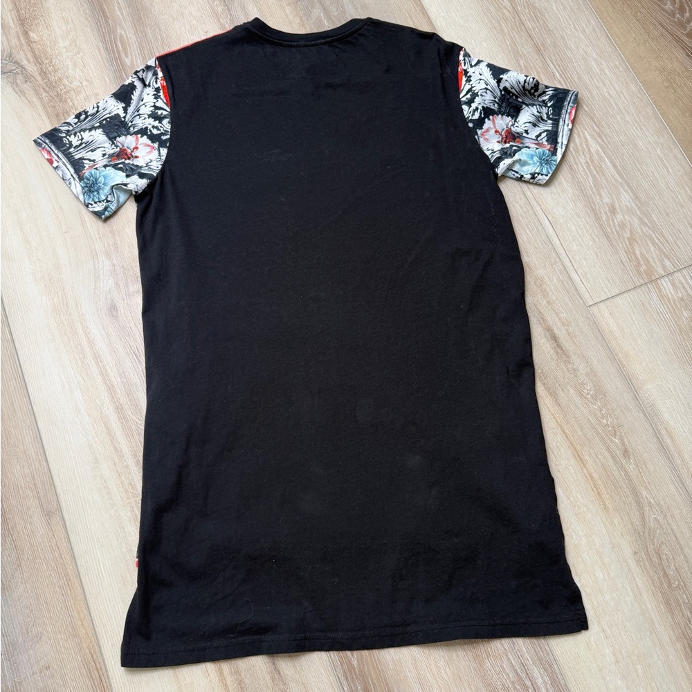 Versace Jeans Graphic Tunic Top |  Multicolor Baroque Print - Size XS - Picture 8 of 8